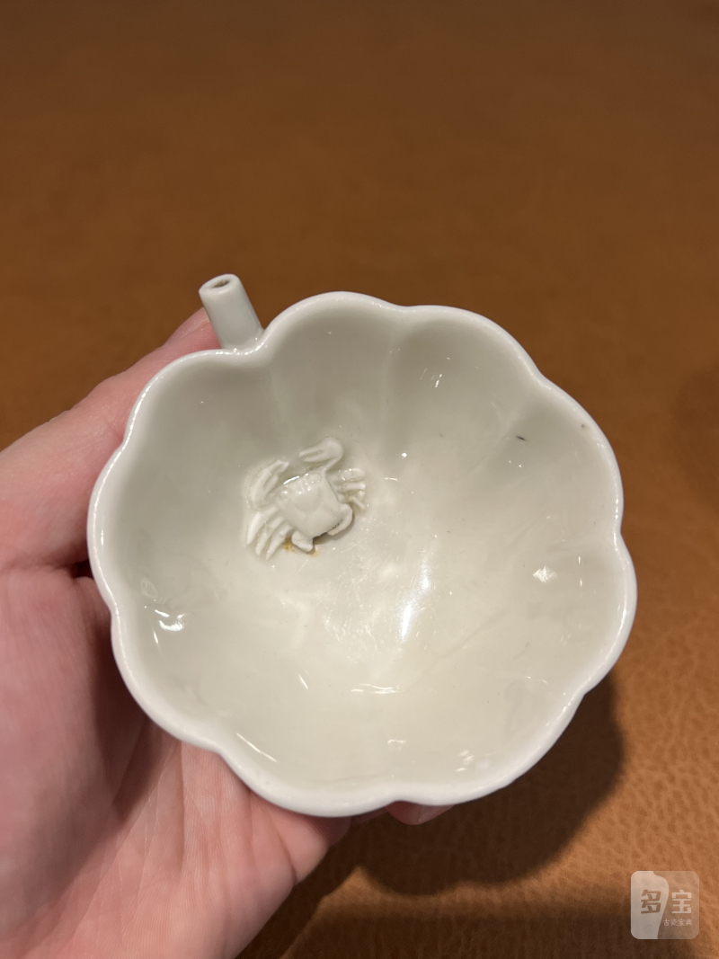 十七世纪 德化荷蟹吸杯 - 图6